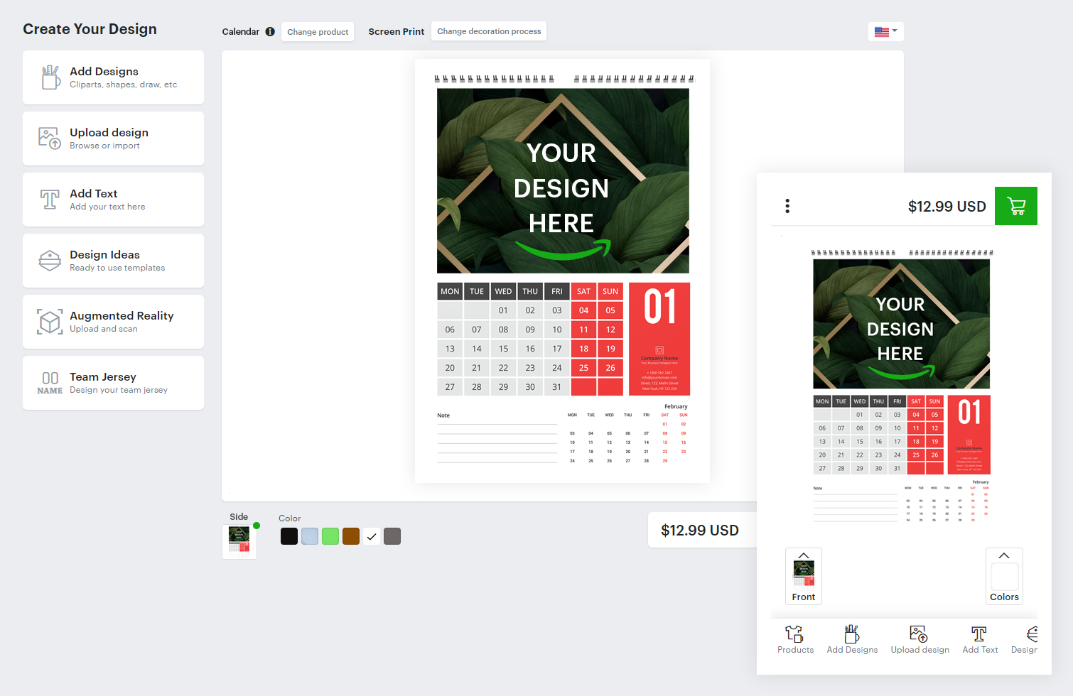 Calendar Design software