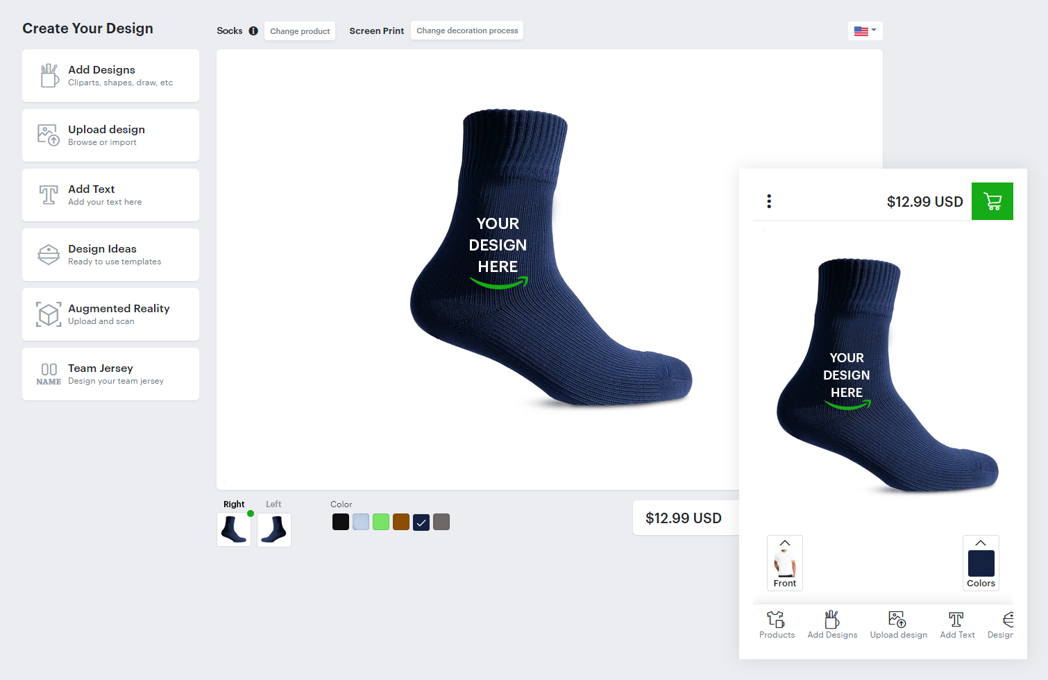 Socks Design Software
