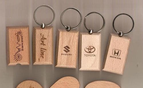 Keychain laser engraving design tool