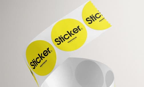 Sticker label designer tool