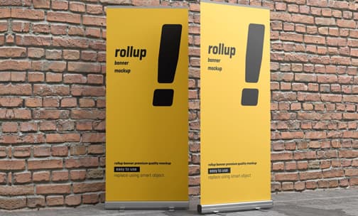 Rollup standee designer tool