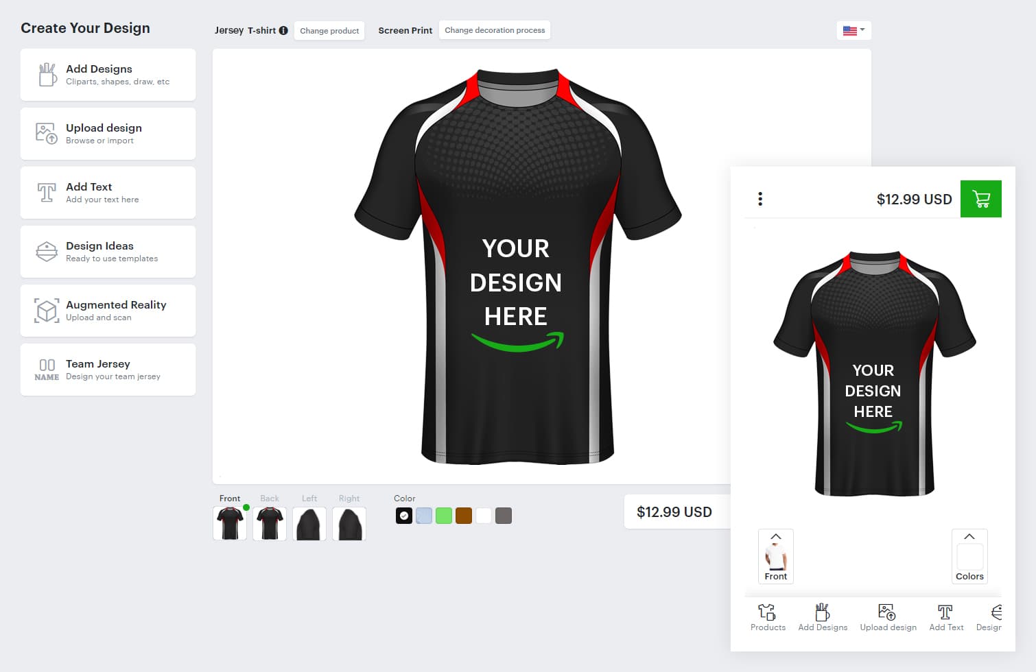 Jersey Design Software