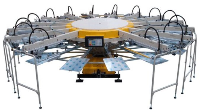 automatic screen printing machine