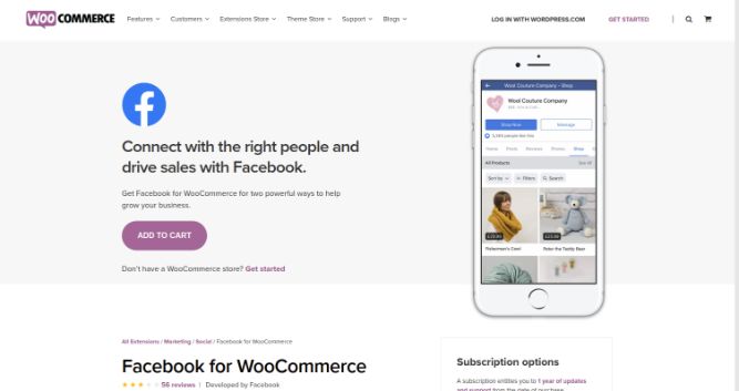 Facebook for WooCommerce