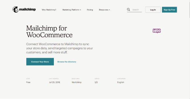 Mailchimp for WooCommerce - Email marketing solution for Woocommerce