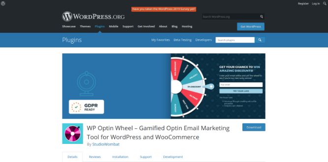 WP Optin Wheel - Email marketing tool for Woocommerce and WordPress