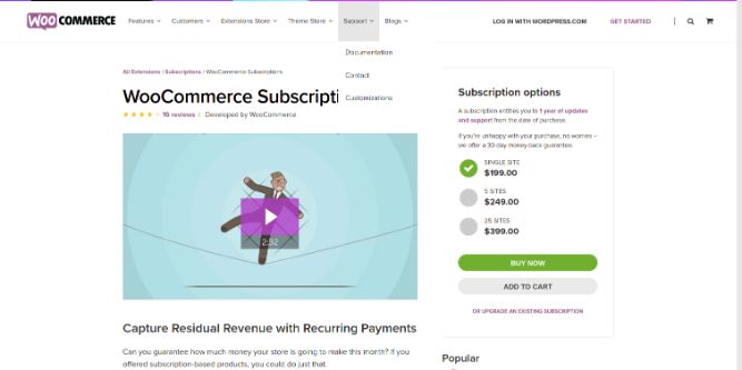 WooCommerce Subscriptions - woocommerce app,plugin 