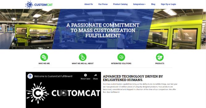 Customcat- Print Fulfilment Center