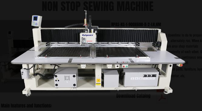 Richpeace NON-STOP Automatic Sewing and Embroidery System