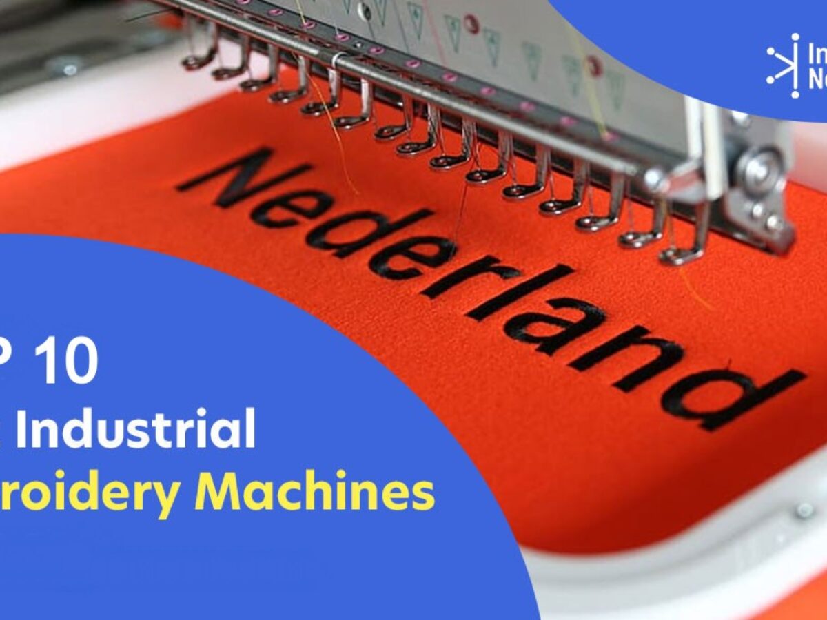 8 Best Embroidery Machines For Shirts & Hoodies