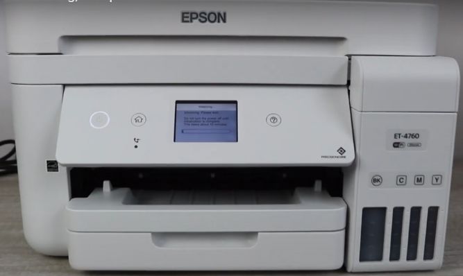 Epson EcoTank ET-4760 sublimation printer