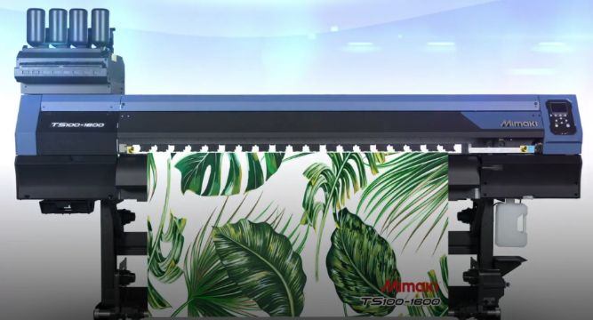 Mimaki TS100 sublimation transfer inkjet printer