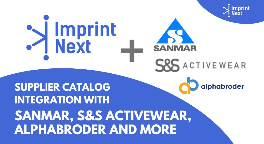 Supplier Catalog Integration With Sanmar, S&S Activewear, AlphaBroder and More
