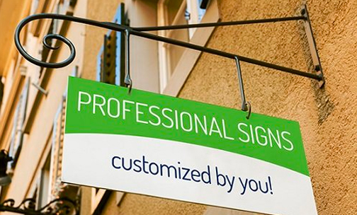 Professional sign design software